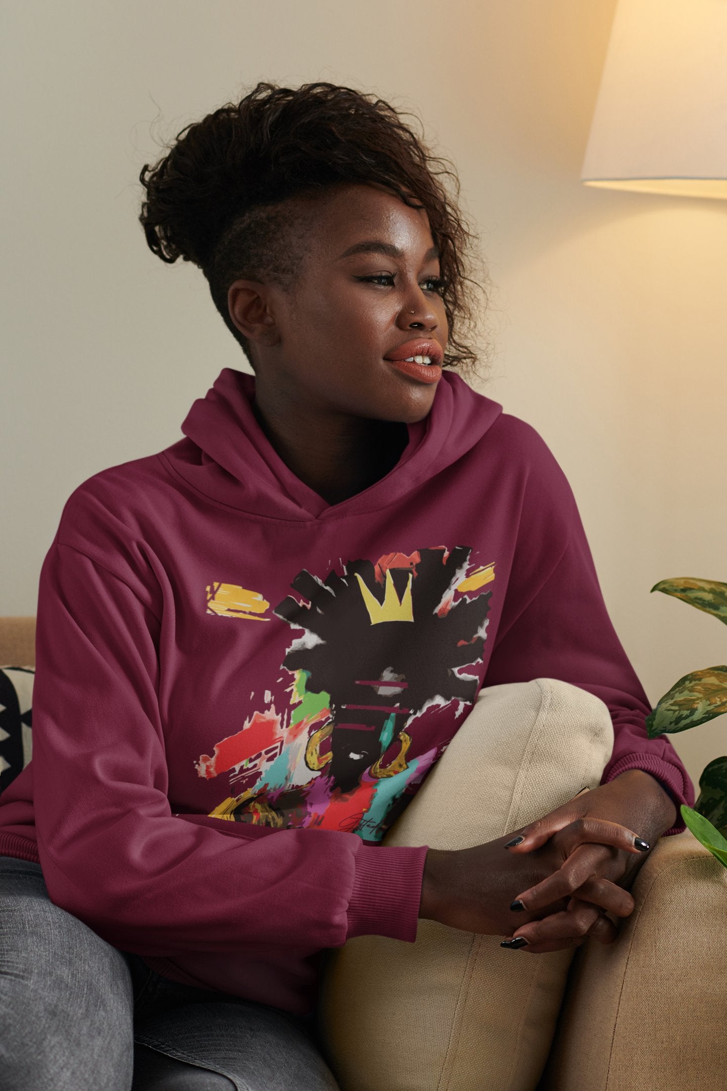 Gifted Gods Kids Hoodie (Black) main image 0