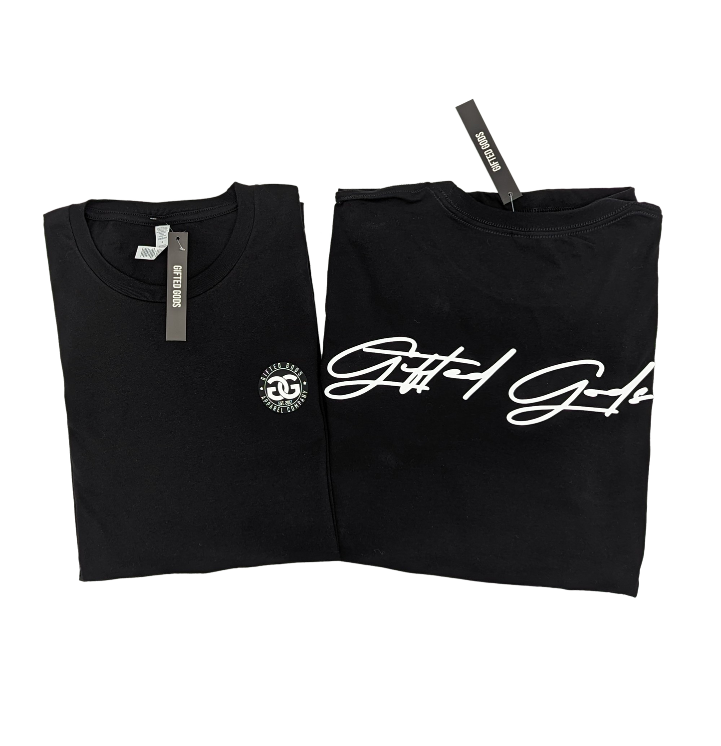 Silicone Logo Tees (Black)