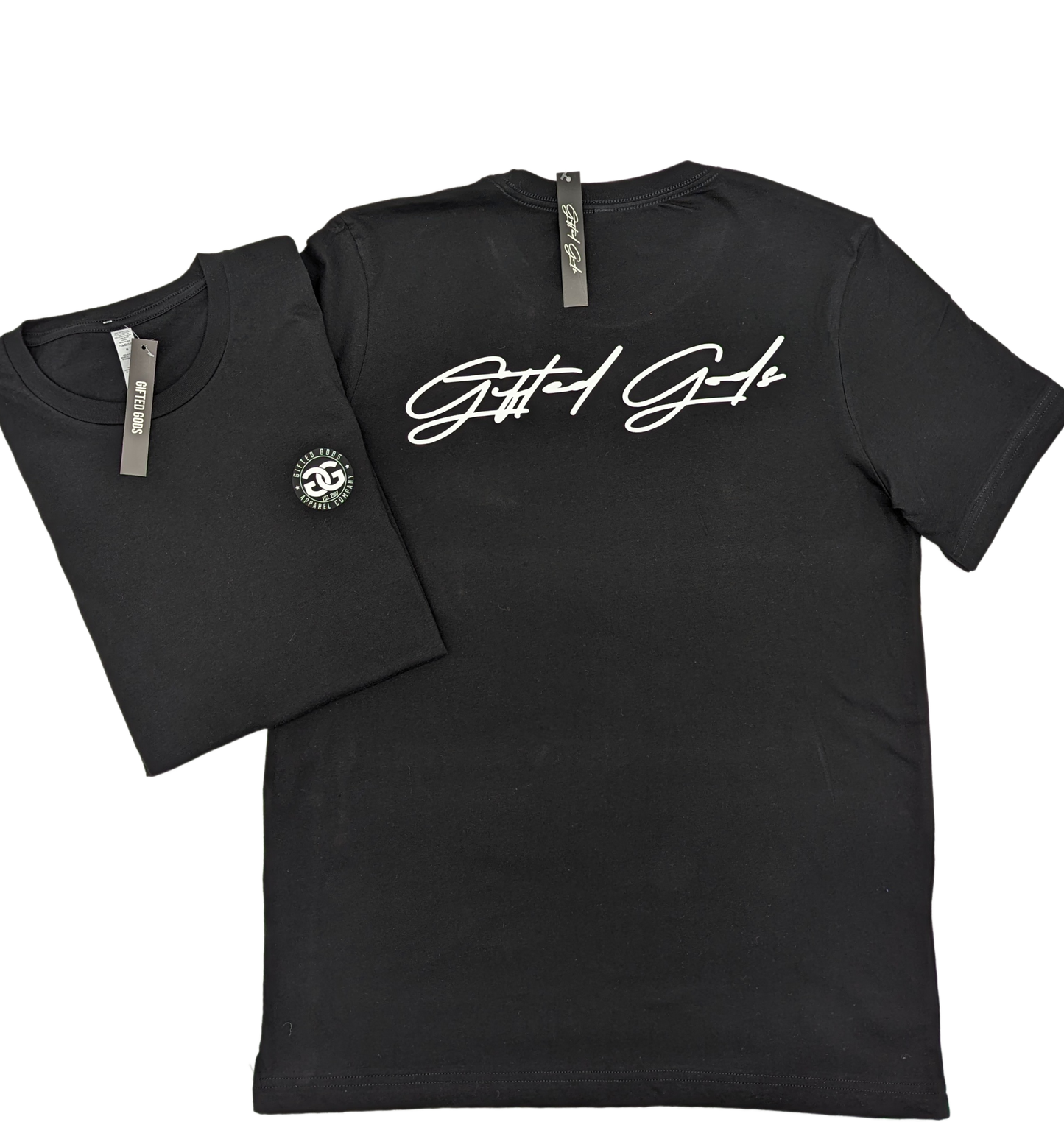 Silicone Logo Tees (Black)