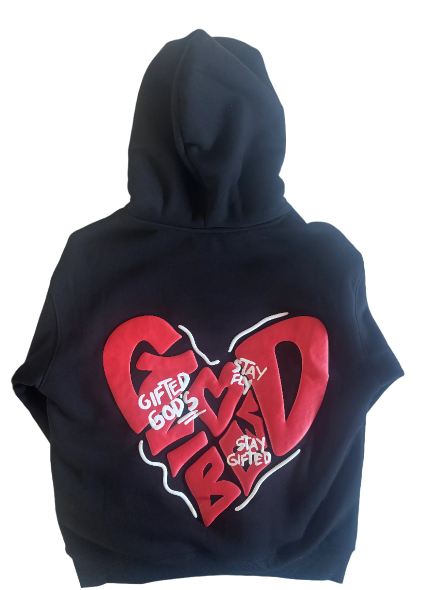 GOD VIBES 3D Puff Hoodie