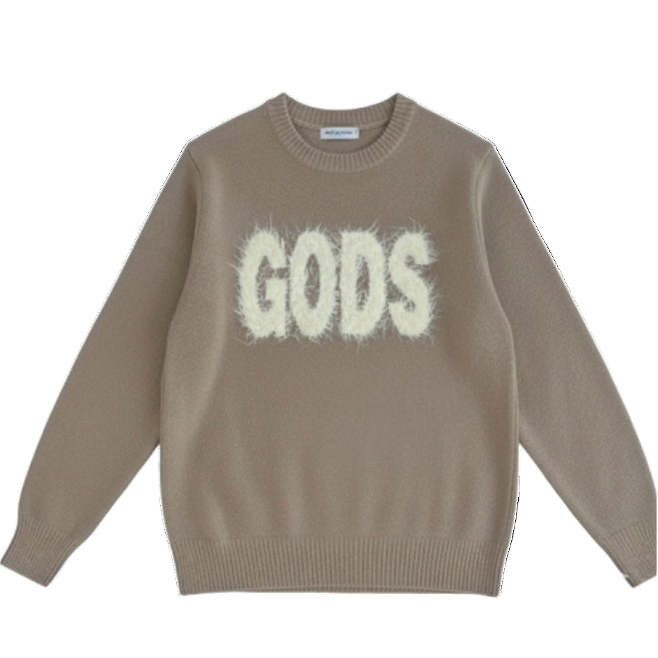 Gifted Gods Luxe Knit Sweater (Tan)