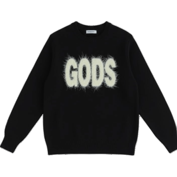 Gifted Gods Luxe Knit Sweater (Black)