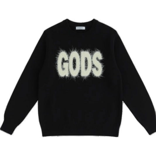 Gifted Gods Luxe Knit Sweater (Black)