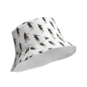 B.O.T.G. White Reversible bucket hat