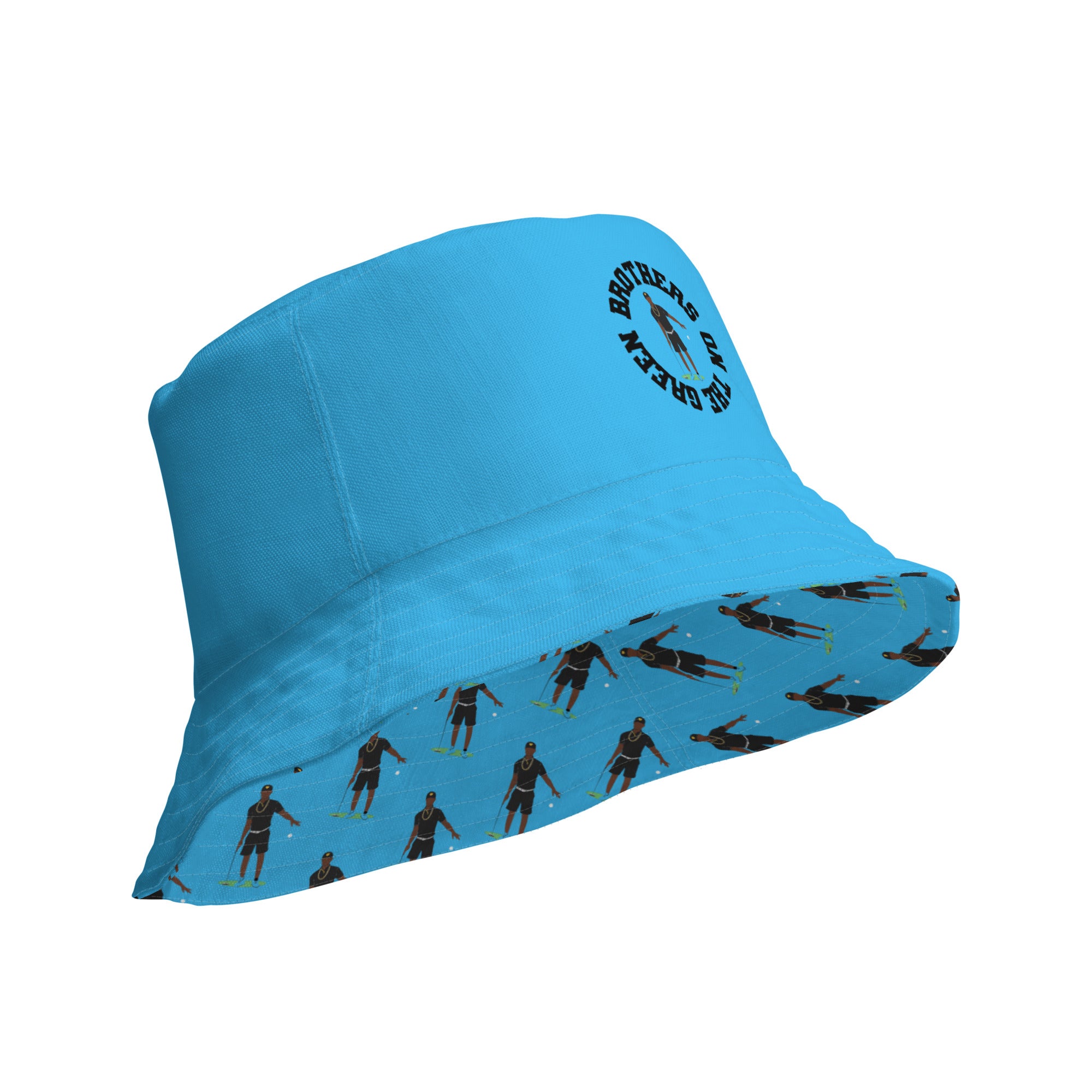 B.O.T.G. Blue Reversible bucket hat