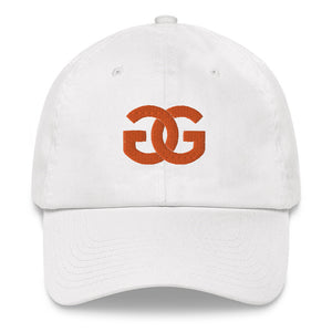 Initial Gifted Gods Dad Hat-Orange