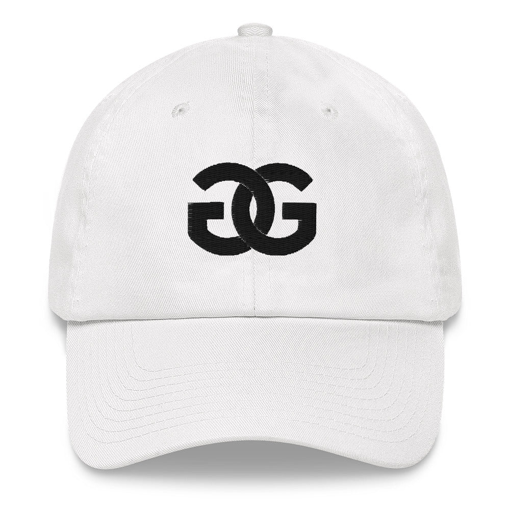 Initial Gifted Gods Dad Hat-Black