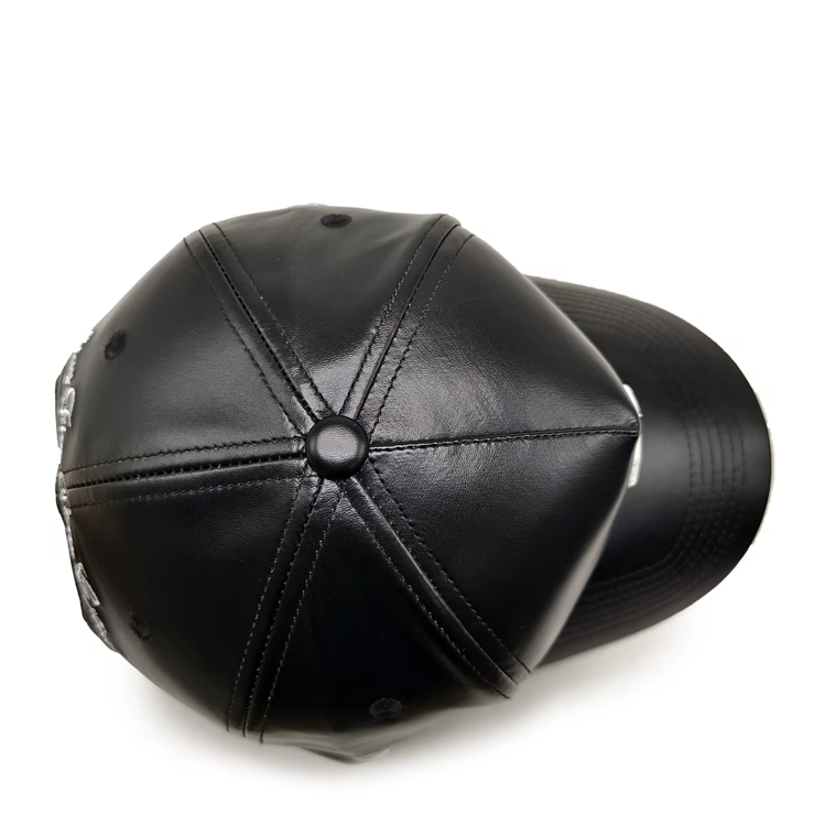Gifted Gods "G" Signature Vegan Leather Snapback – Onyx Black