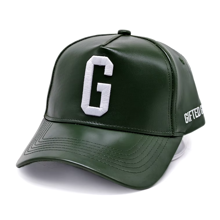 Gifted Gods Forest Green Vegan Leather Snapback – "Stay Fly. Stay Gifted."
