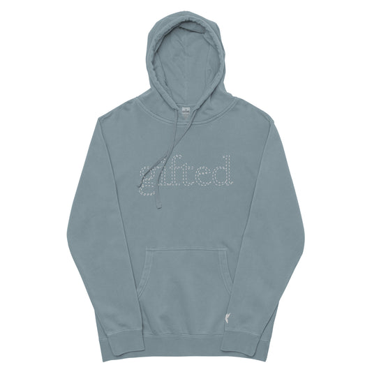 Embroidered Gifted Pigment-Dyed Hoodie