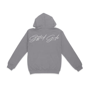Elemental Hoodie-Gray/White