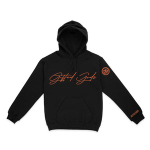 Gifted Gods Trademark Hoodie-Black/Orange