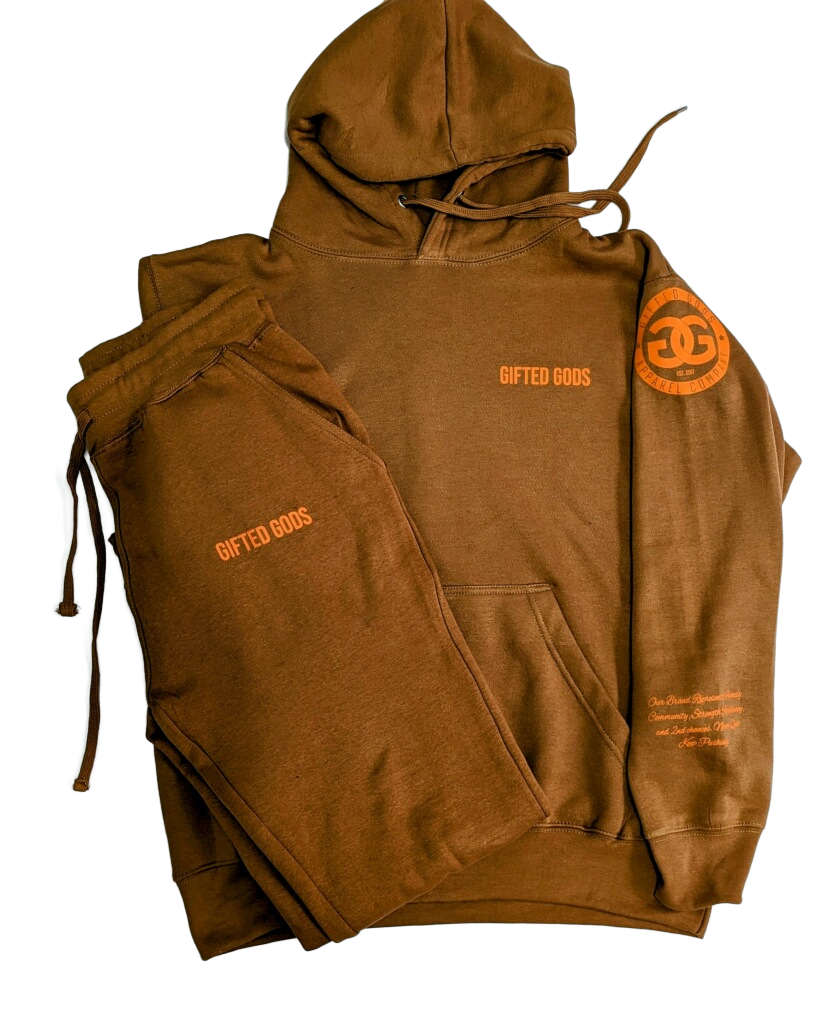 Uptown GG Sweat Suit (Clay)